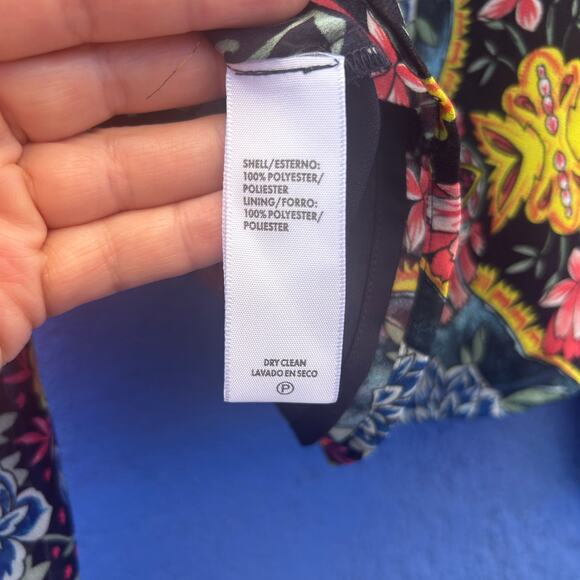 rebecca minkoff sheer poof sleeve floral top - Picture 5 of 7